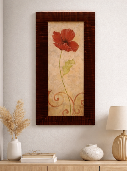 1094-346603  Cuadro craquelado 57x25cms.